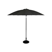 Osaka parasoll 270 cm diameter mørk grå